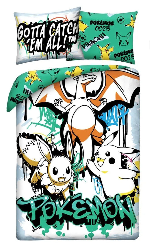 Pokémon Bettwäsche Ver. 18 140 x 200 cm / 70 x 90 cm