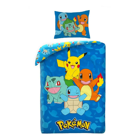 Pokémon Bettwäsche Ver. 2 140 x 200 cm / 70 x 90 cm - Smalltinytoystore