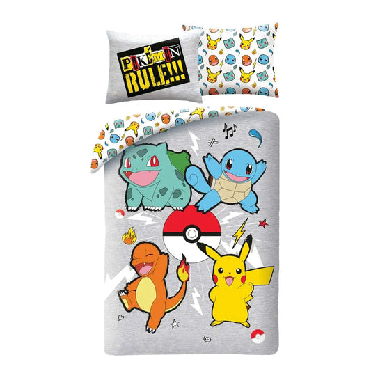 Pokémon Bettwäsche Ver. 5 140 x 200 cm / 70 x 90 cm - Smalltinytoystore