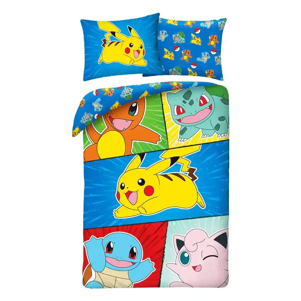 Pokémon Bettwäsche Ver. 7 140 x 200 cm / 70 x 90 cm - Smalltinytoystore