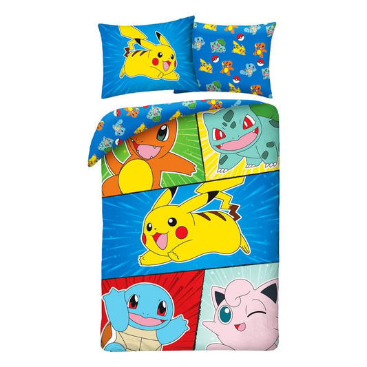 Pokémon Bettwäsche Ver. 7 140 x 200 cm / 70 x 90 cm - Smalltinytoystore