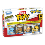 Pokémon Bitty POP! Vinyl Figuren 4er-Pack Series 4 2 cm - Smalltinytoystore