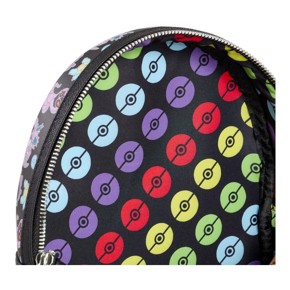 Pokemon by Loungefly Mini Rucksack Multi Character All Over Print - Smalltinytoystore