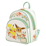 Pokemon by Loungefly Mini Rucksack Pikachu & Eevee Floral - Smalltinytoystore