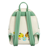 Pokemon by Loungefly Mini Rucksack Pikachu & Eevee Floral - Smalltinytoystore