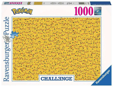 Pokémon Challenge Puzzle Pikachu (1000 Teile) - Smalltinytoystore