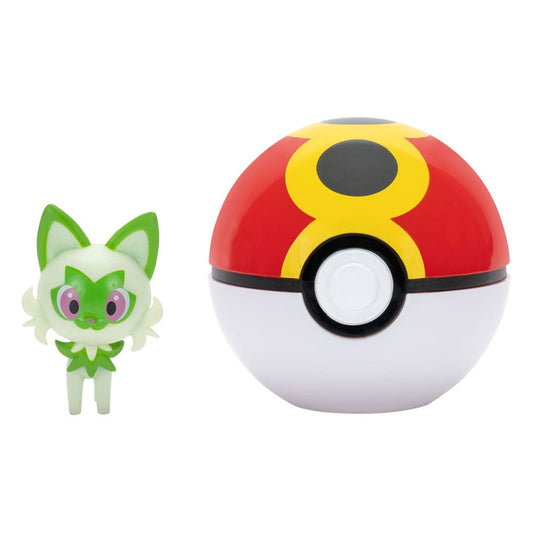 Pokémon Clip'n'Go Poké Balls Felori & Wiederball - Smalltinytoystore
