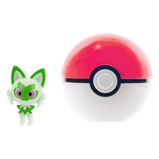 Pokémon Clip'n'Go Poké Balls Felori with Pokéball - Smalltinytoystore