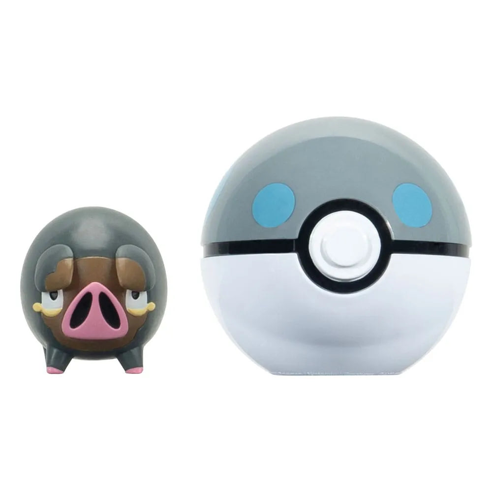 Pokémon Clip'n'Go Poké Balls Ferkuli & Schwerball - Smalltinytoystore