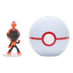 Pokémon Clip'n'Go Poké Balls Knarbon & Premierball - Smalltinytoystore