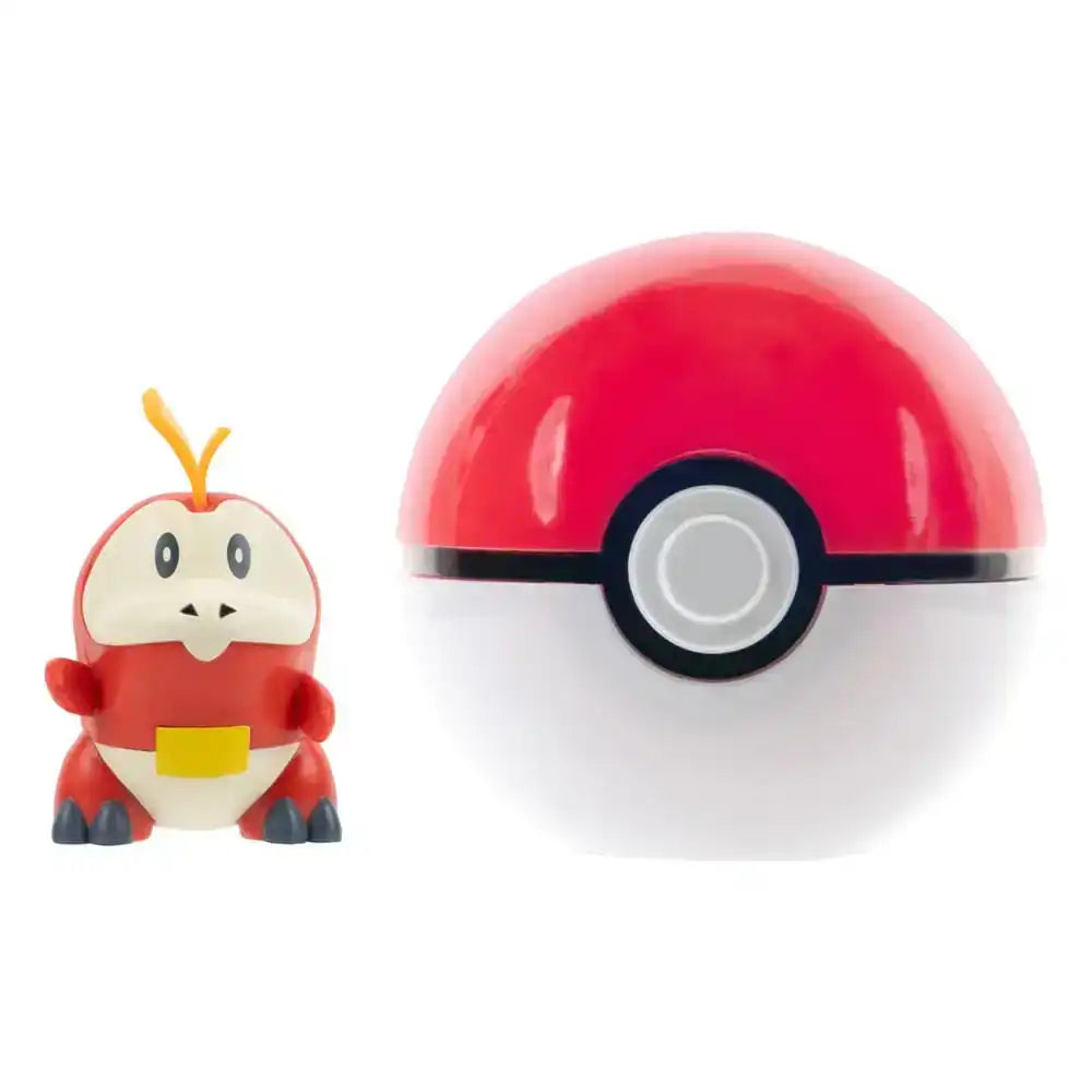 Pokémon Clip'n'Go Poké Balls Krokel with Pokéball - Smalltinytoystore