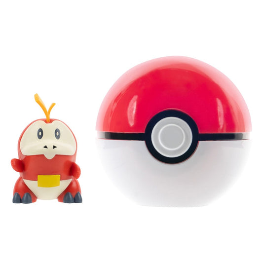 Pokémon Clip'n'Go Poké Balls Krokel with Pokéball - Smalltinytoystore