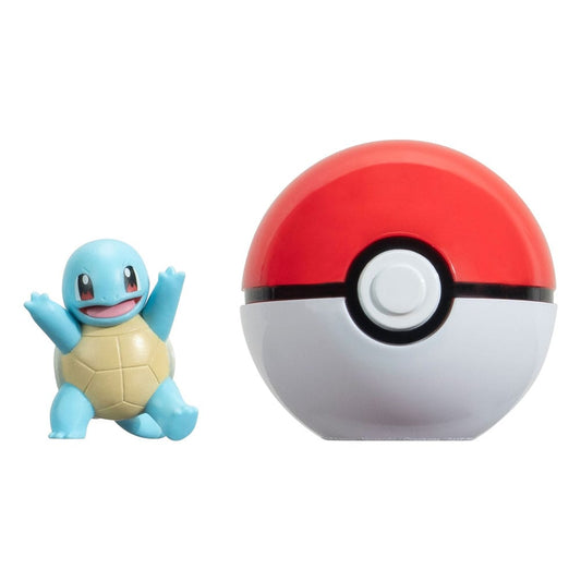 Pokémon Clip'n'Go Poké Balls Schiggy #3 & Pokéball - Smalltinytoystore