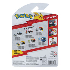 Pokémon Clip'n'Go Poké Balls Stollunior & Schwerball - Smalltinytoystore