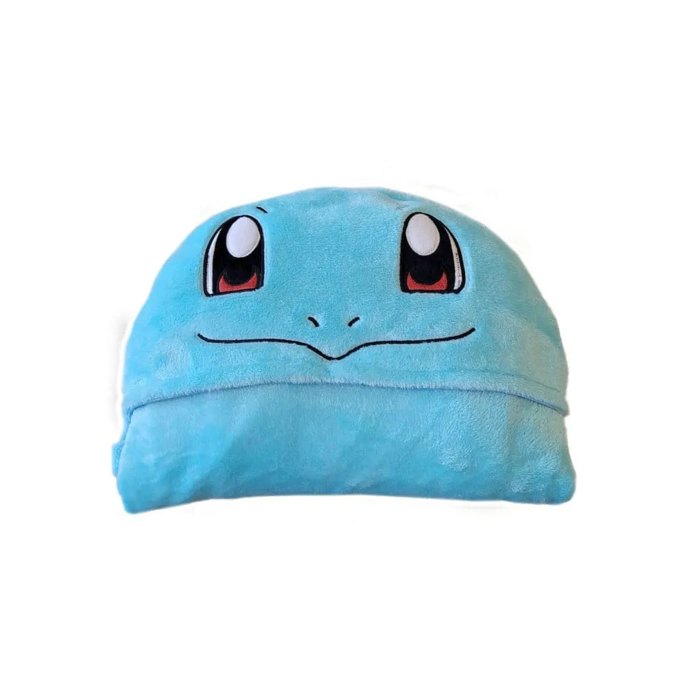 Pokémon Coral Decke mit Mütze Schiggy 120 x 150 cm - Smalltinytoystore