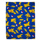 Pokemon Decke Pikachu Allover Print 130 x 170 cm - Smalltinytoystore