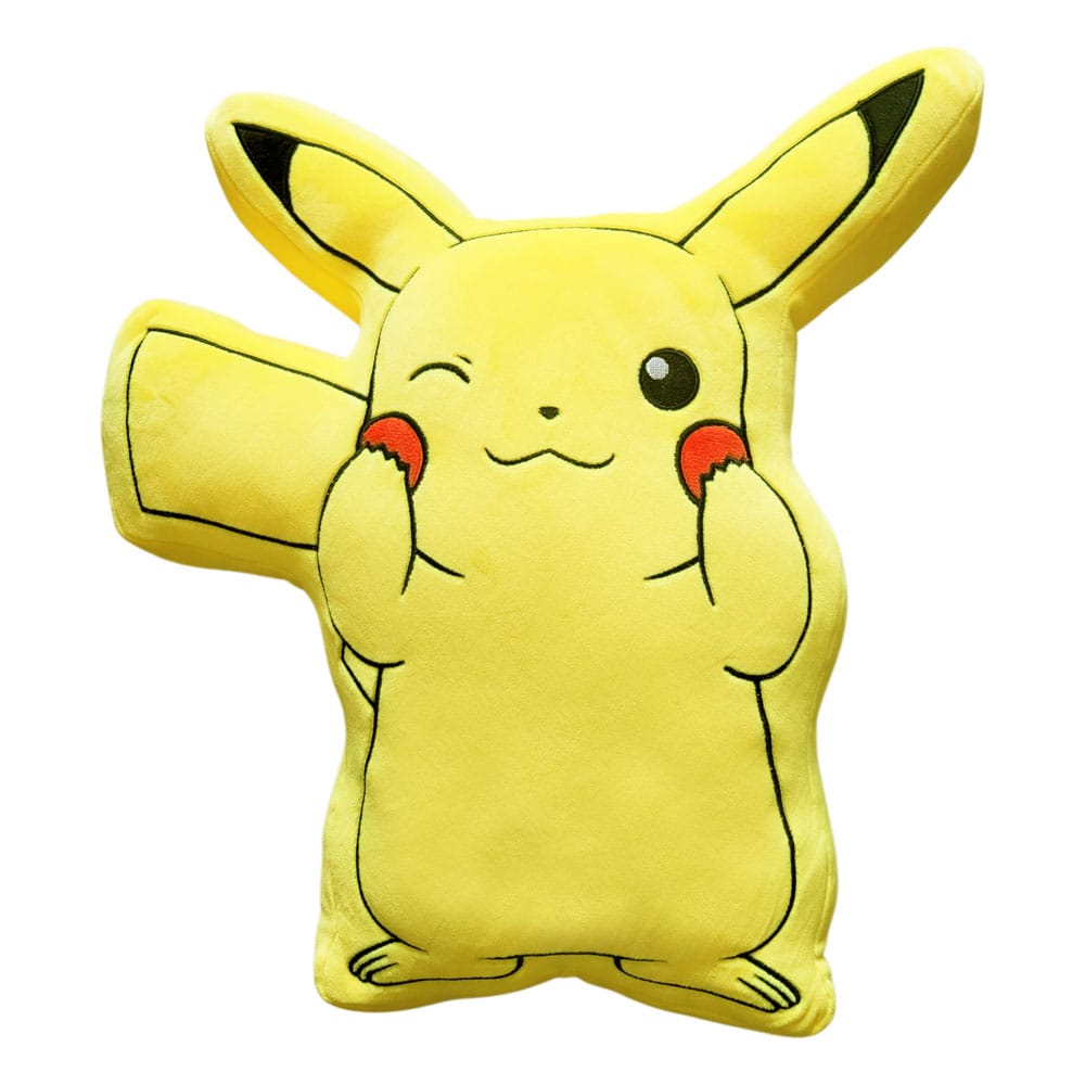 Pokémon Dekokissen Pikachu Standing 40 cm - Smalltinytoystore