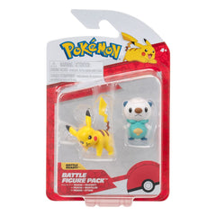 Pokémon Figuren 2er-Pack Ottaro & Pikachu 8 cm - Smalltinytoystore