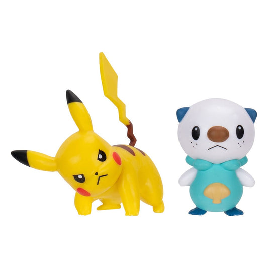 Pokémon Figuren 2er-Pack Ottaro & Pikachu 8 cm - Smalltinytoystore