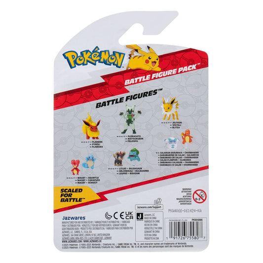 Pokémon Figuren 2er-Pack Serpifeu & Pikachu 8 cm - Smalltinytoystore