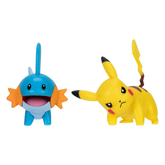 Pokémon First Partner Battle Figure Set Figuren 2er-Pack Hydropi & Pikachu #4 - Smalltinytoystore