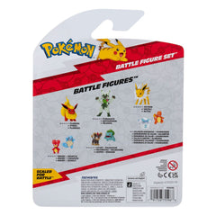 Pokémon First Partner Battle Figure Set Figuren 3er-Pack Magby, Pikachu & Nebulak - Smalltinytoystore