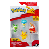 Pokémon Gen IX Battle Figure Set Figuren 4er-Pack - Smalltinytoystore