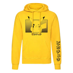 Pokemon Kapuzenpullover Pikachu Katakana Größe S - Smalltinytoystore