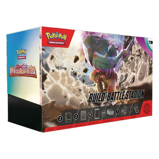 Pokémon Karmesin & Purpur: Entwicklungen in Paldea Build & Battle Stadion *Deutsche Version* - Smalltinytoystore