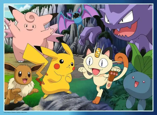 Pokémon Kinderpuzzle XXL Fang die Pokémon! (300 Teile) - Smalltinytoystore