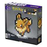 Pokémon MEGA Bauset Evoli Pixel Art - Smalltinytoystore