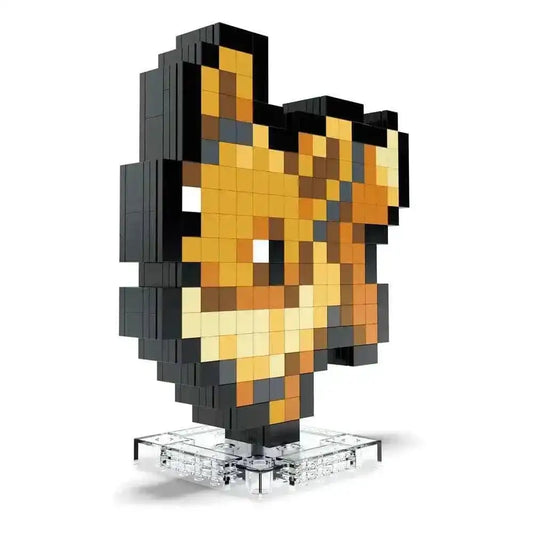 Pokémon MEGA Bauset Evoli Pixel Art - Smalltinytoystore