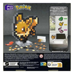 Pokémon MEGA Bauset Evoli Pixel Art - Smalltinytoystore