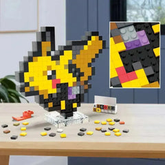 Pokémon MEGA Bauset Pikachu Pixel Art - Smalltinytoystore