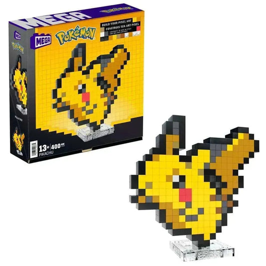 Pokémon MEGA Bauset Pikachu Pixel Art - Smalltinytoystore