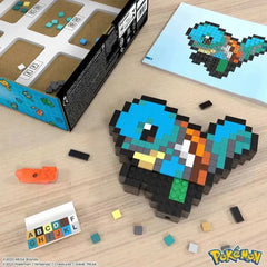 Pokémon MEGA Bauset Schiggy Pixel Art - Smalltinytoystore