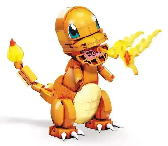 Pokémon Mega Construx Wonder Builders Bauset Glumanda 10 cm - Smalltinytoystore