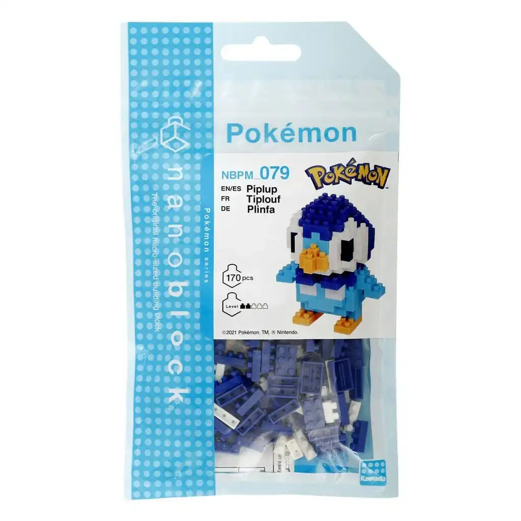 Pokemon: Piplup Nanoblock - Smalltinytoystore
