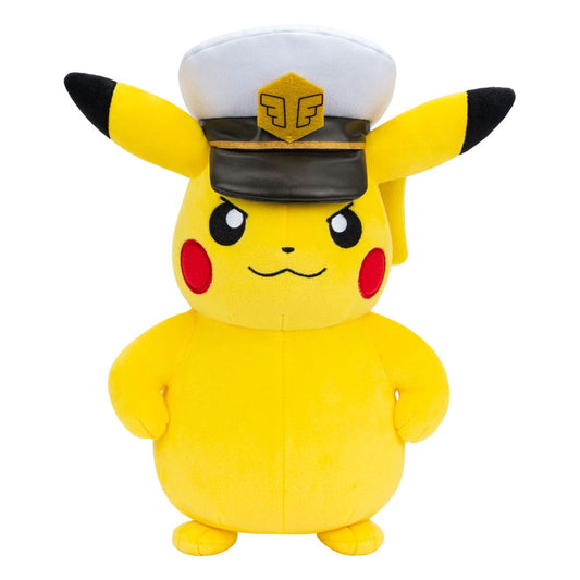Pokémon Plüschfigur Captain Pikachu 20 cm - Smalltinytoystore