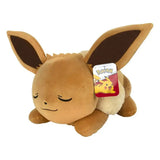 Pokémon Plüschfigur Evoli schlafend 45 cm - Smalltinytoystore