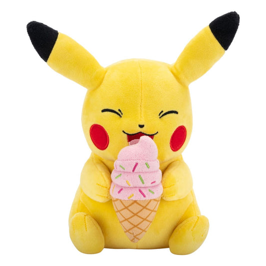 Pokémon Plüschfigur Pikachu with Ice Cream 20 cm - Smalltinytoystore