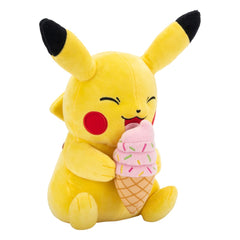 Pokémon Plüschfigur Pikachu with Ice Cream 20 cm - Smalltinytoystore