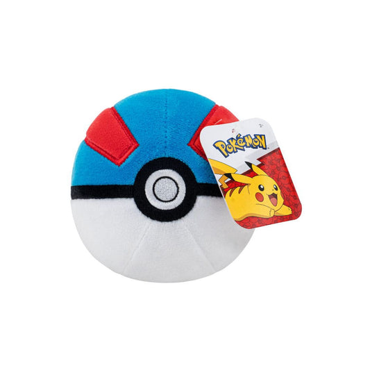Pokémon Plüschfigur Pokeball Version 6 10 cm Sortiment (6) - Smalltinytoystore
