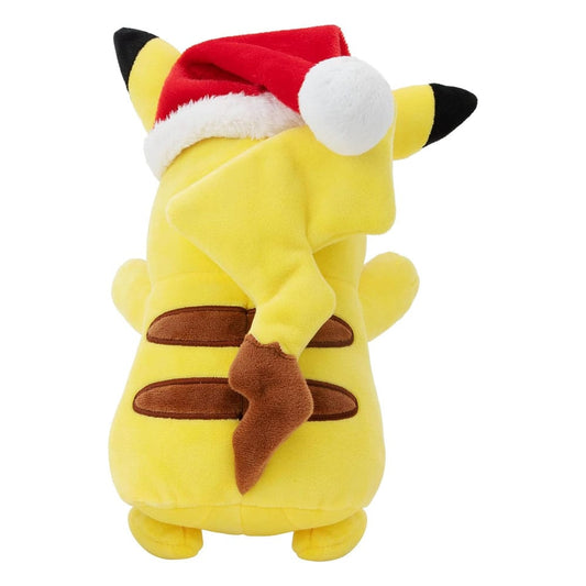 Pokémon Plüschfigur Winter Pikachu mit Weihnachtsmütze 20 cm - Smalltinytoystore