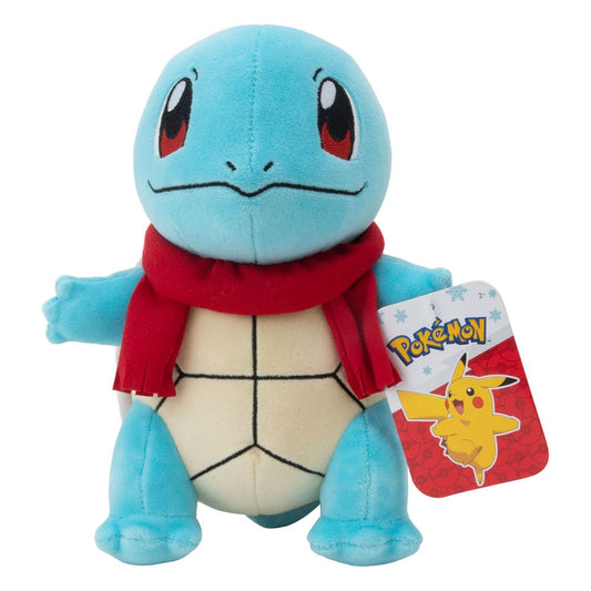 Pokémon Plüschfigur Winter Shiggy mit Schal 20 cm - Smalltinytoystore