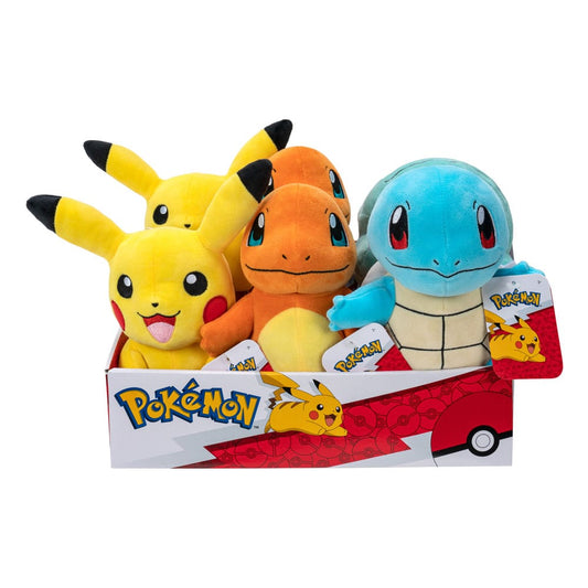 Pokémon Plüschfiguren Kanto 20 cm Sortiment (6) - Smalltinytoystore