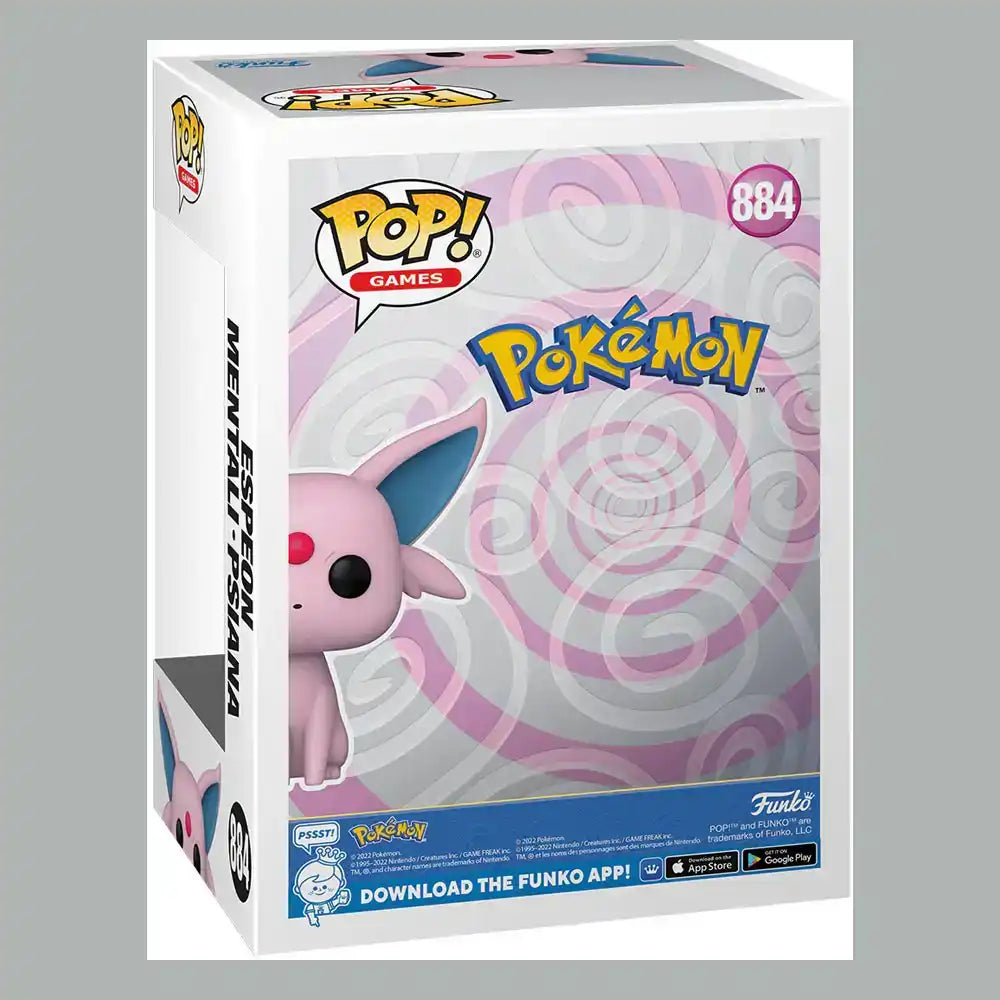 Pokemon POP! Games Vinyl Figur Espeon (EMEA) 9 cm - Smalltinytoystore