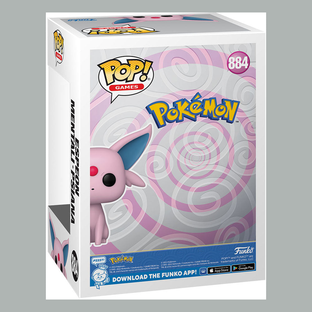 Pokemon POP! Games Vinyl Figur Espeon (EMEA) 9 cm - Smalltinytoystore