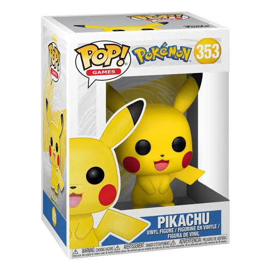 Pokemon POP! Games Vinyl Figur Pikachu 9 cm - Smalltinytoystore