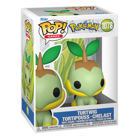 Pokemon POP! Games Vinyl Figur Turtwig 9 cm - Smalltinytoystore